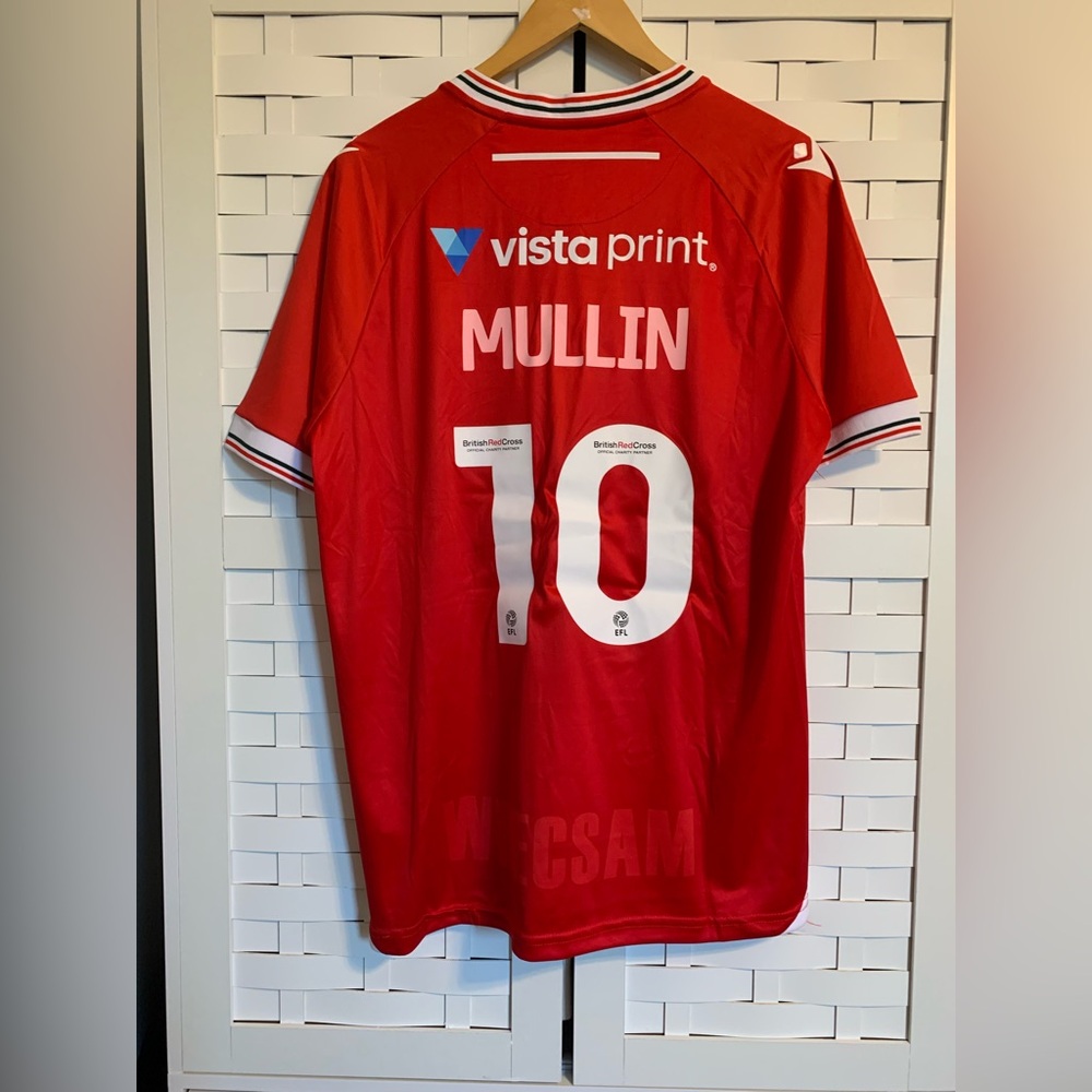 🚨 PAUL MULLIN WREXHAM JERSEY 🚨 - Picture 5 of 6